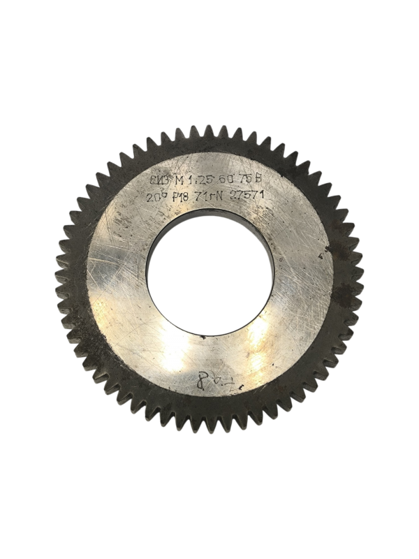 Долбяк дисковый М 1,25 z=60 20гр кл.В Р18