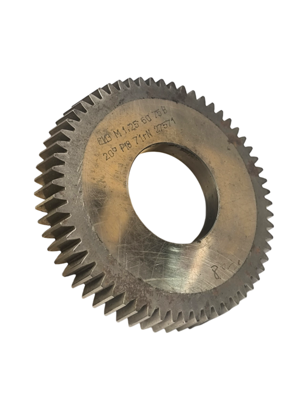 Долбяк дисковый М 1,25 z=60 20гр кл.В Р18