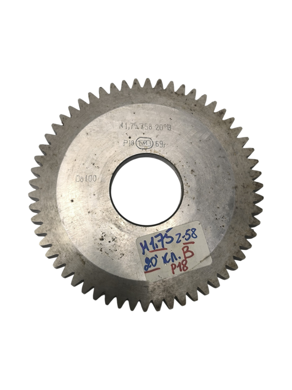 Долбяк дисковый М 1,75 z=58 кл.В 20гр Р18