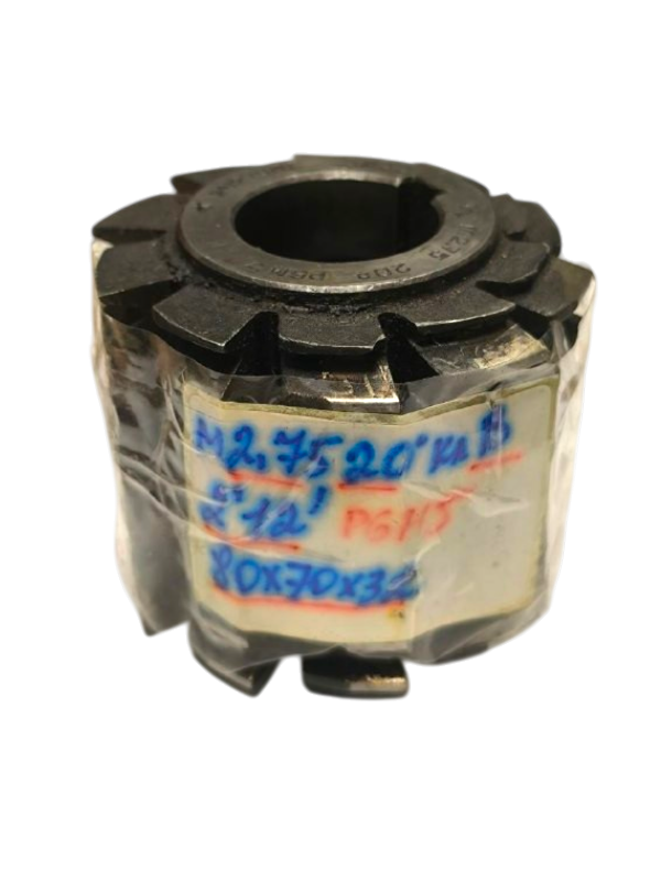 Фреза червячная М 2,75 20гр кл.В 2гр12 80х70х32 Р6М5