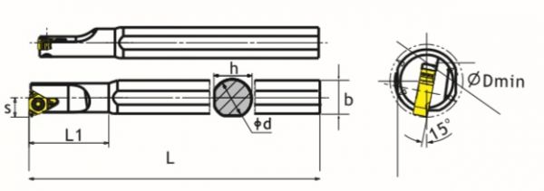 Державка SNR 0013 M11