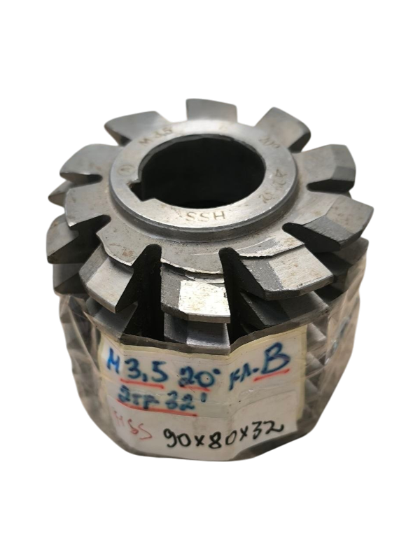 Фреза червячная М 3,5 20гр кл.В 2гр32 90х80х32 HSS