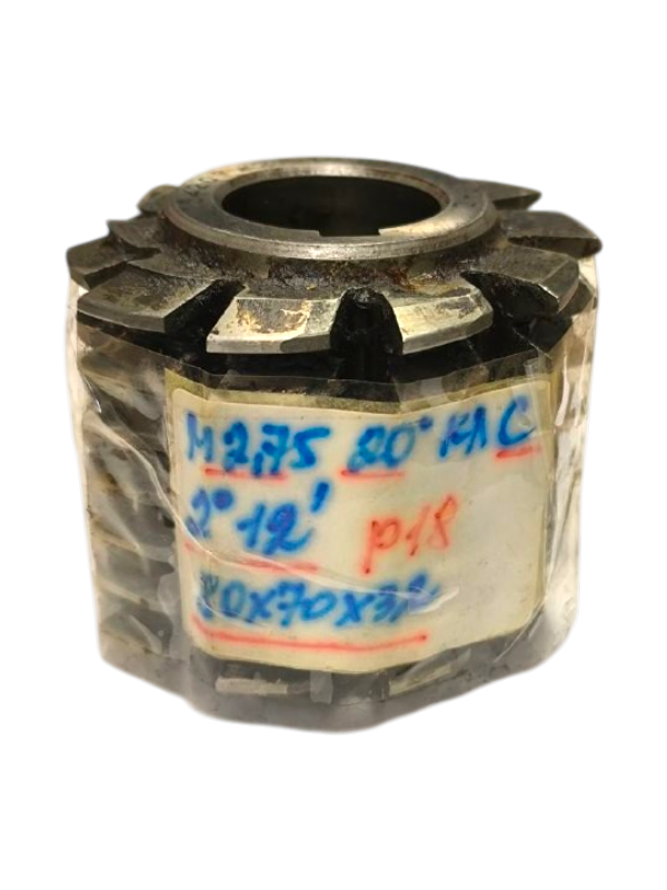 Фреза червячная М 2,75 20гр кл.С 2гр12 80х70х32 Р18