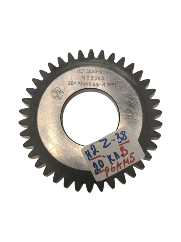 Долбяк дисковый М 2,0 z=38 20гр кл.В Р6АМ5