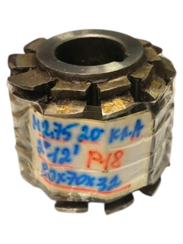 Фреза червячная М 2,75 20гр кл.А 2гр12 80х70х32 Р18