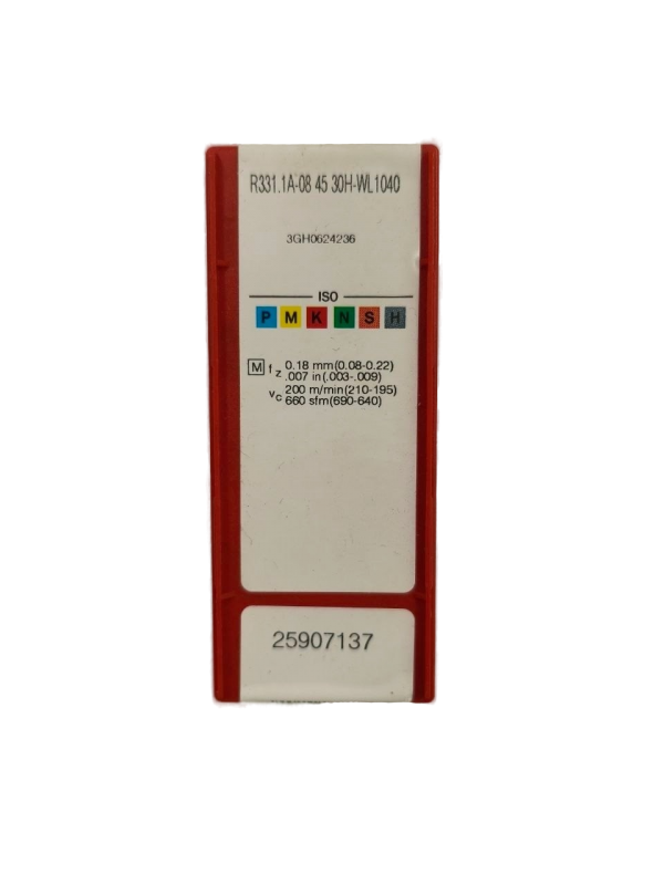 R331.1A-08 45 30H-WL1040 Пластина фрезерная Sandvik (M)