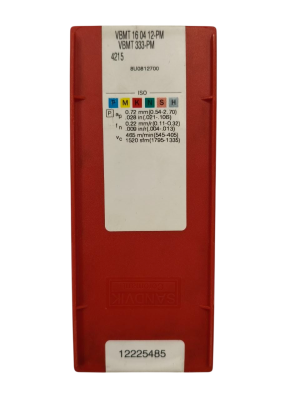 VBMT 160412-PM 4215 Пластина для точения Sandvik (P)