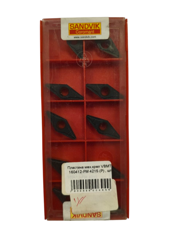 VBMT 160412-PM 4215 Пластина для точения Sandvik (P)