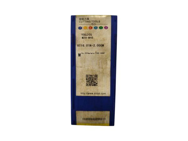 RT16.01N-2.0GM YBG205 пластина резьбовая ZCC (M)