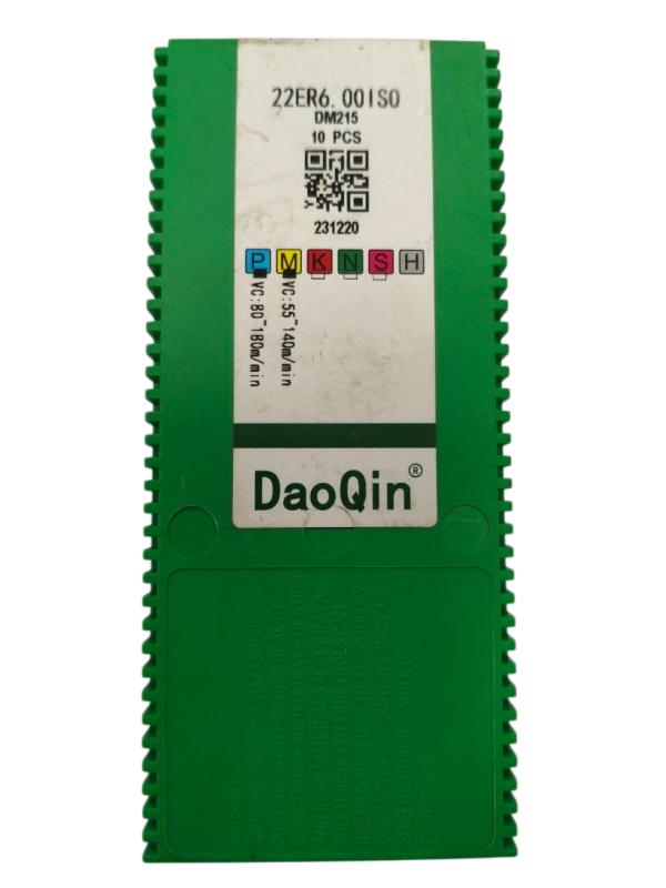 22ER 6.00 ISO DM215 пластина резьбовая DaoQin (P,M,K)