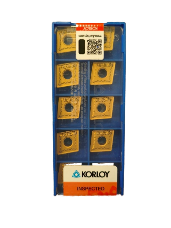 CNMG 120408-GR NC3030 Пластина для точения Korloy (P,M)