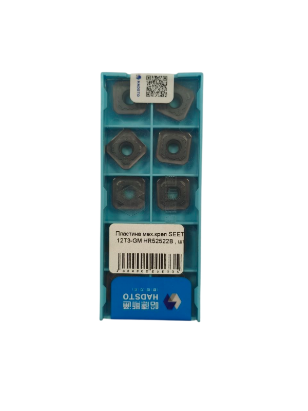 SEET 12T3-GM HR52522B Пластина фрезерная Hadsto (P,M,K)