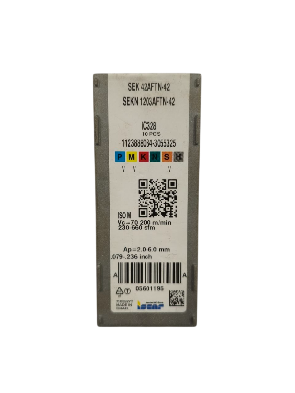 SEKN 1203AFTN-42 IC328 Пластина фрезерная Iscar (P,M,S)