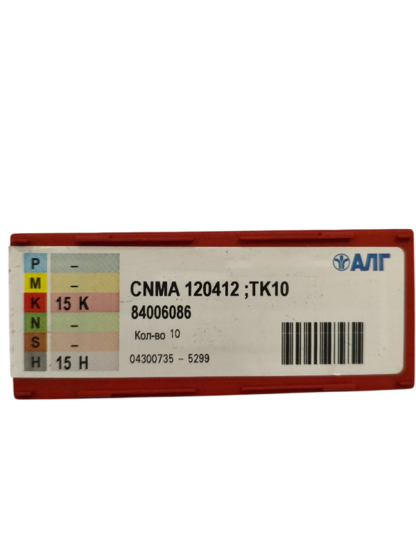 CNMA 120412 TK10 Пластина для точения (K,H)