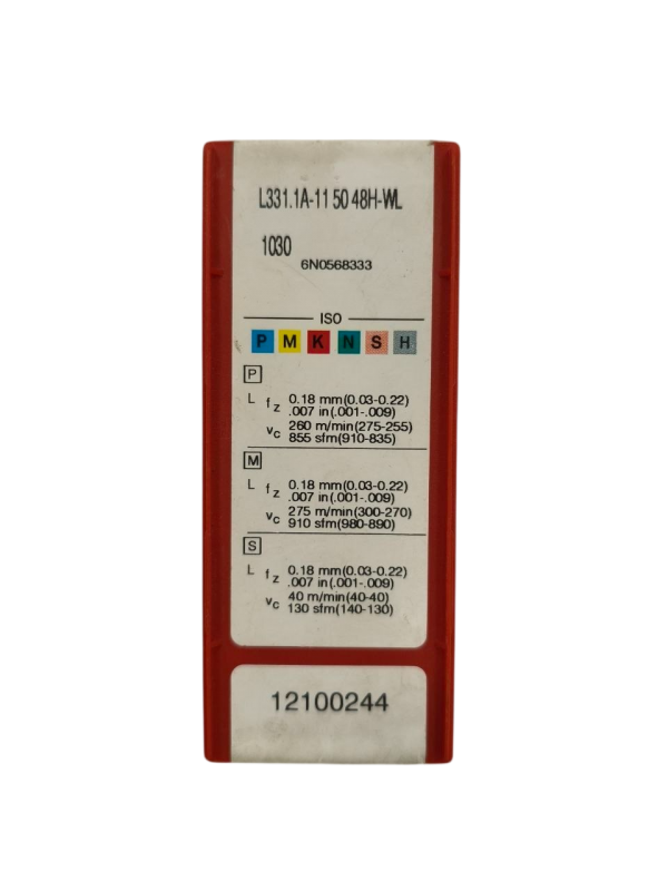 L331.1A-115048H-WL1030 Пластина фрезерная Sandvik (P,M,S)