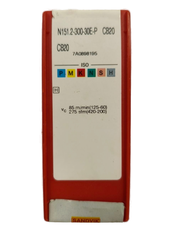 N151.2-300-30E-P CB20 Пластина отрезная и канавочная Sandvik (H)