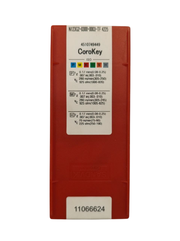 N123 G2-0300-0003 TF 4225 Пластина отрезная и канавочная Sandvik (P,M,H)