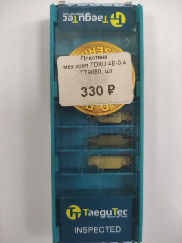 Пластина мех.креп TDXU 4E-0.4 TT9080 (P)
